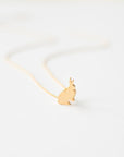 Gold Bunny Necklace