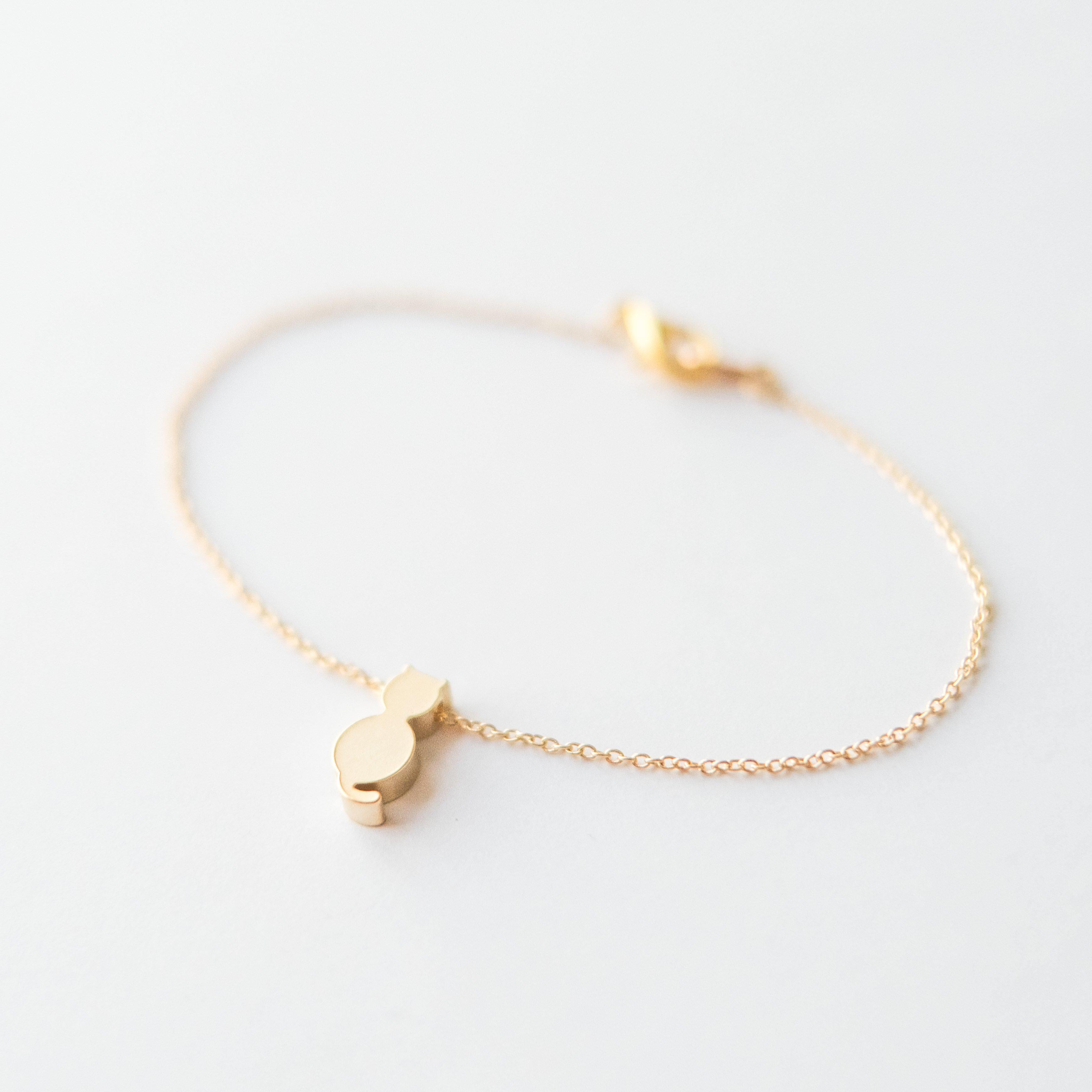 Gold Cat Bracelet