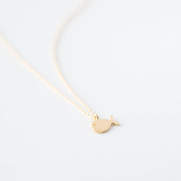 Gold Fish Necklace
