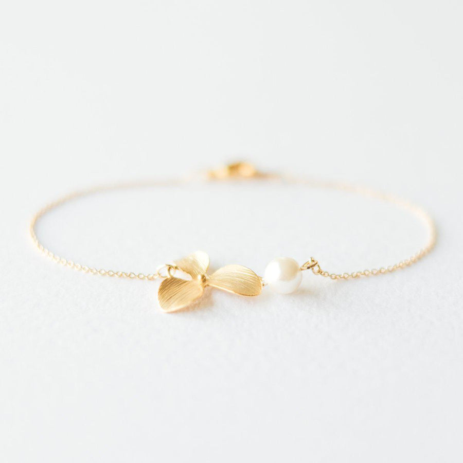 Gold Flower Bracelet