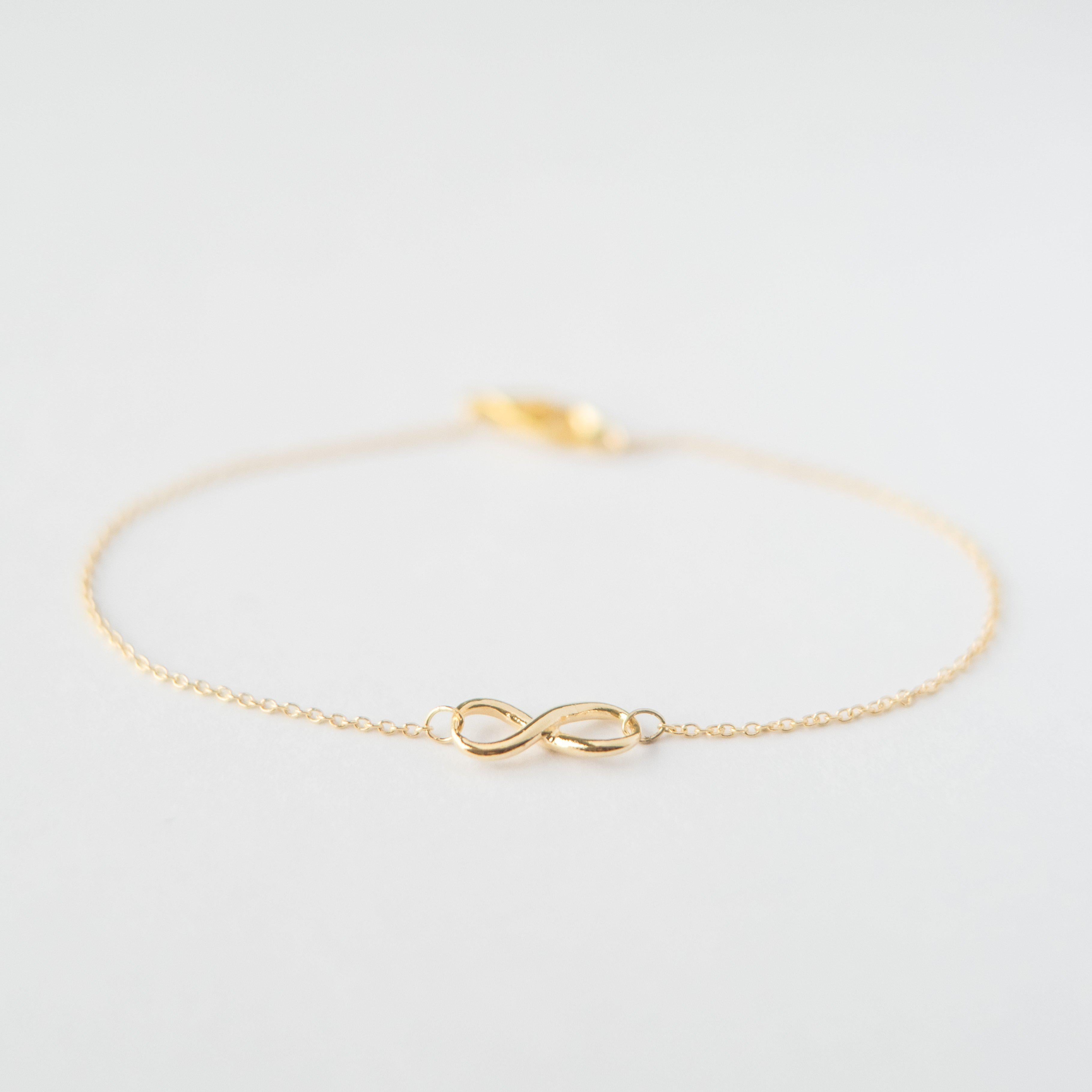 Gold Infinity Bracelet