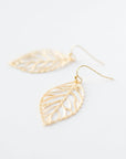 Gold Leaf Earrings