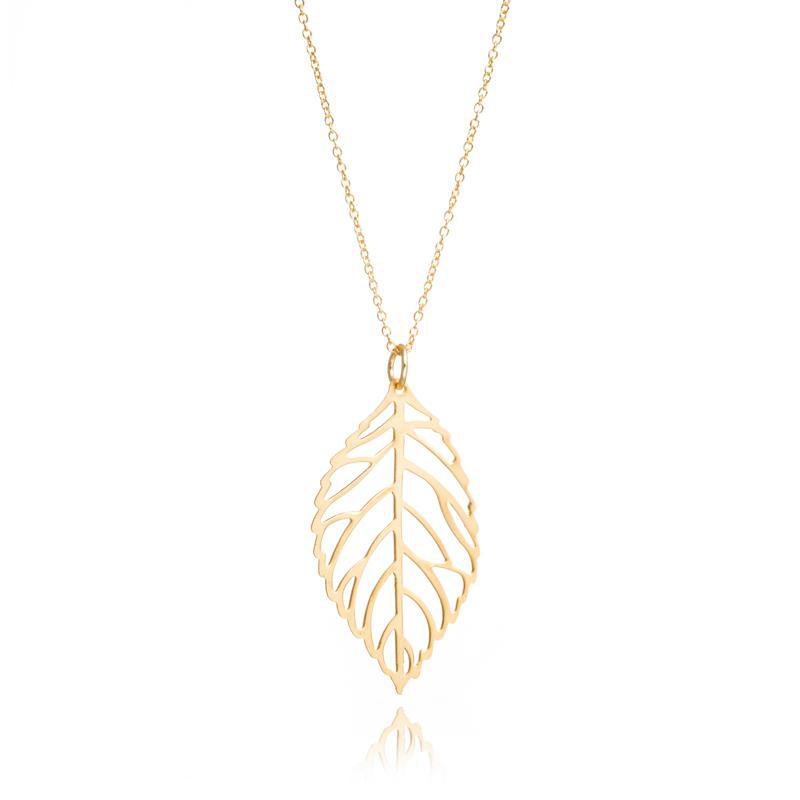 Gold Leaf Necklace