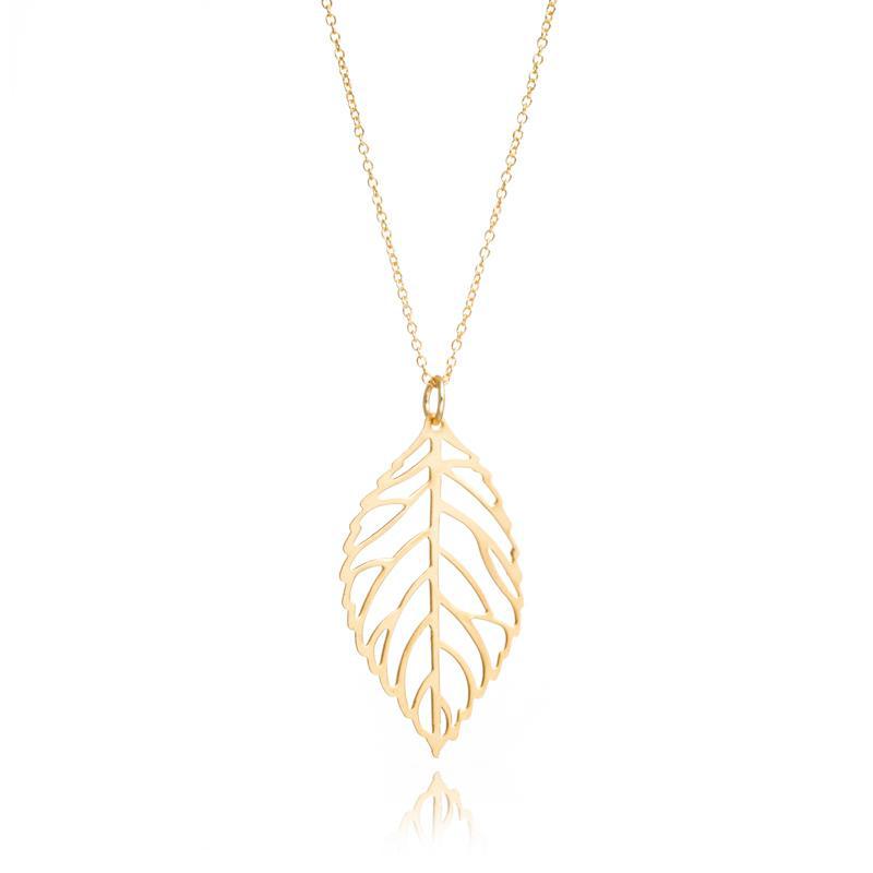 Gold Leaf Necklace