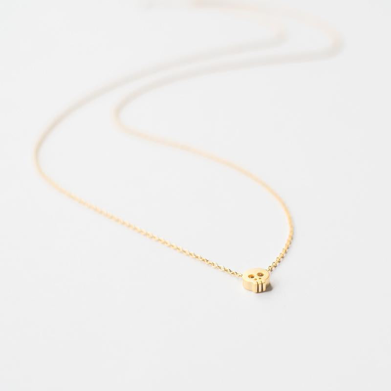 Gold Skull Necklace