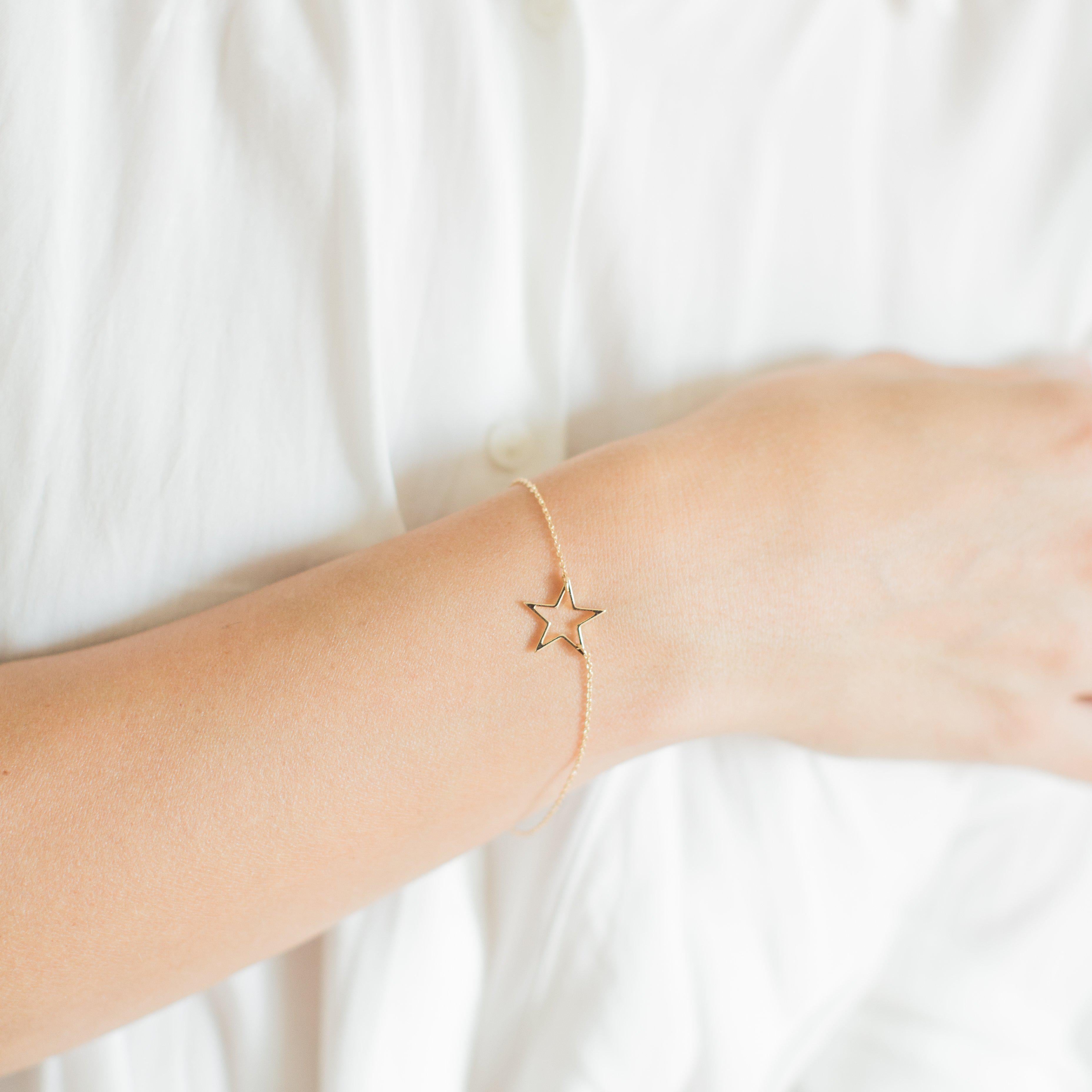 Gold Star Bracelet