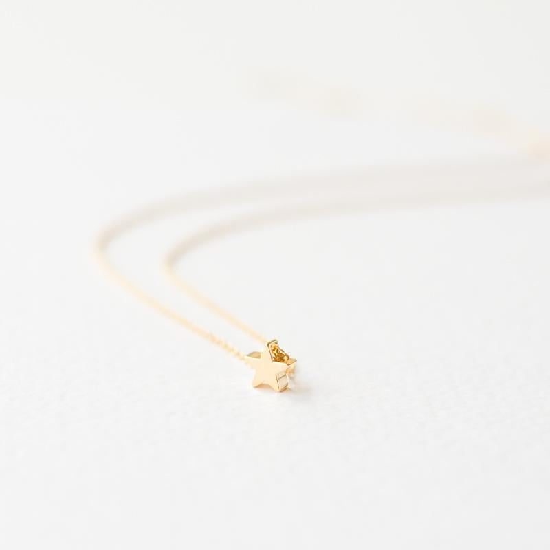 Gold Star Necklace