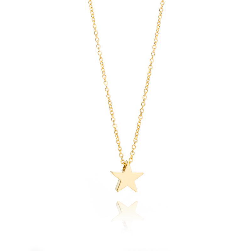Gold Star Necklace