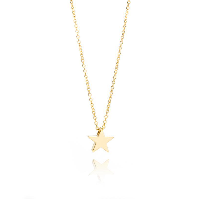 Gold Star Necklace