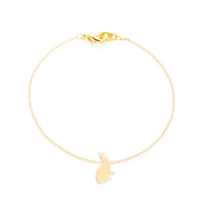 Gold Bunny Bracelet