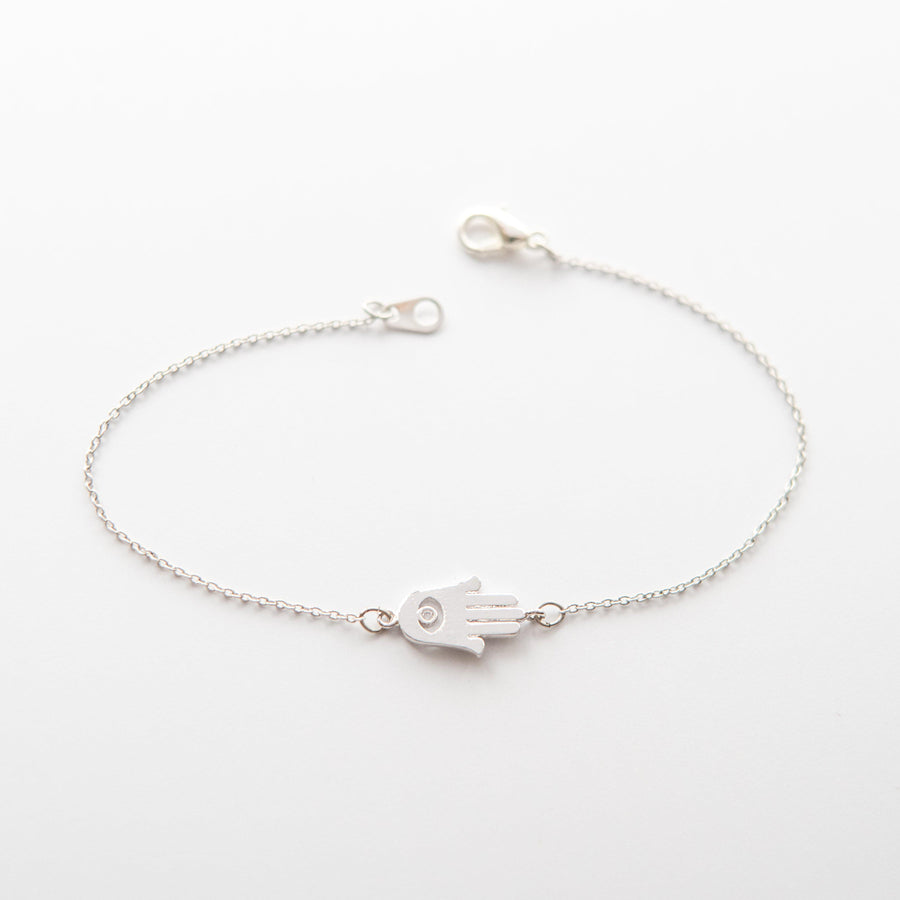 Hamsa Hand Evil Eye Bracelet