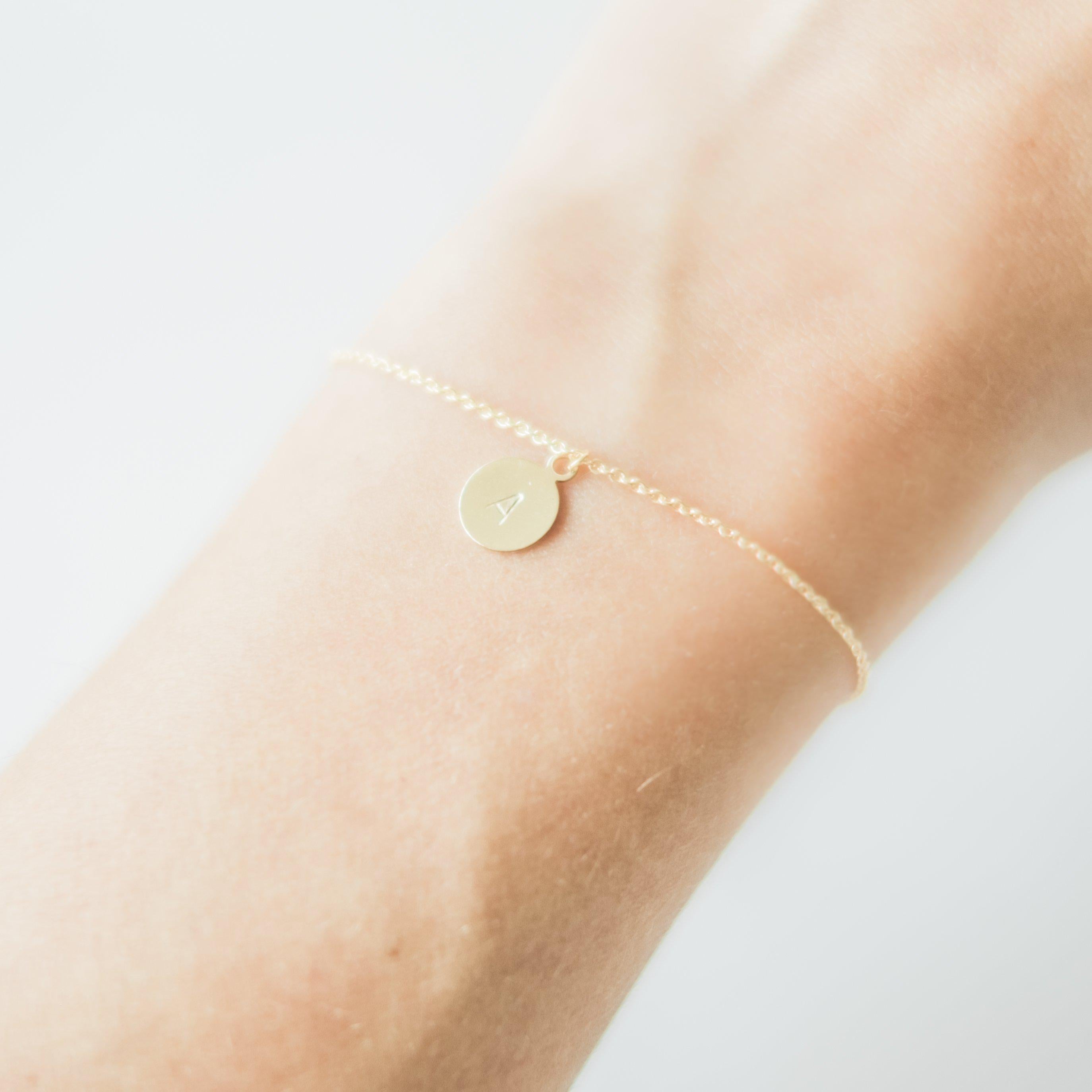 Personalised Initial Letter Bracelet
