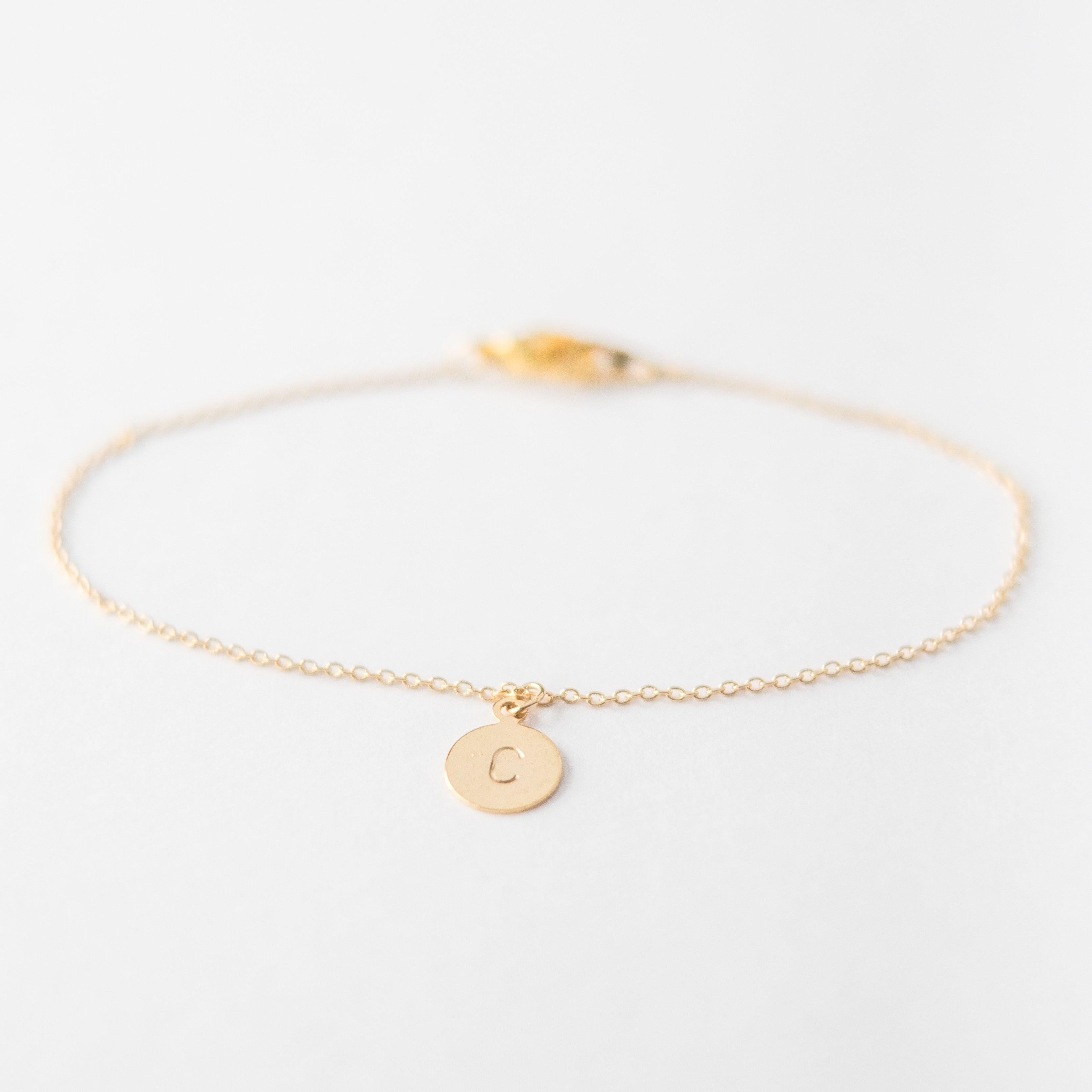 Personalised Initial Letter Bracelet