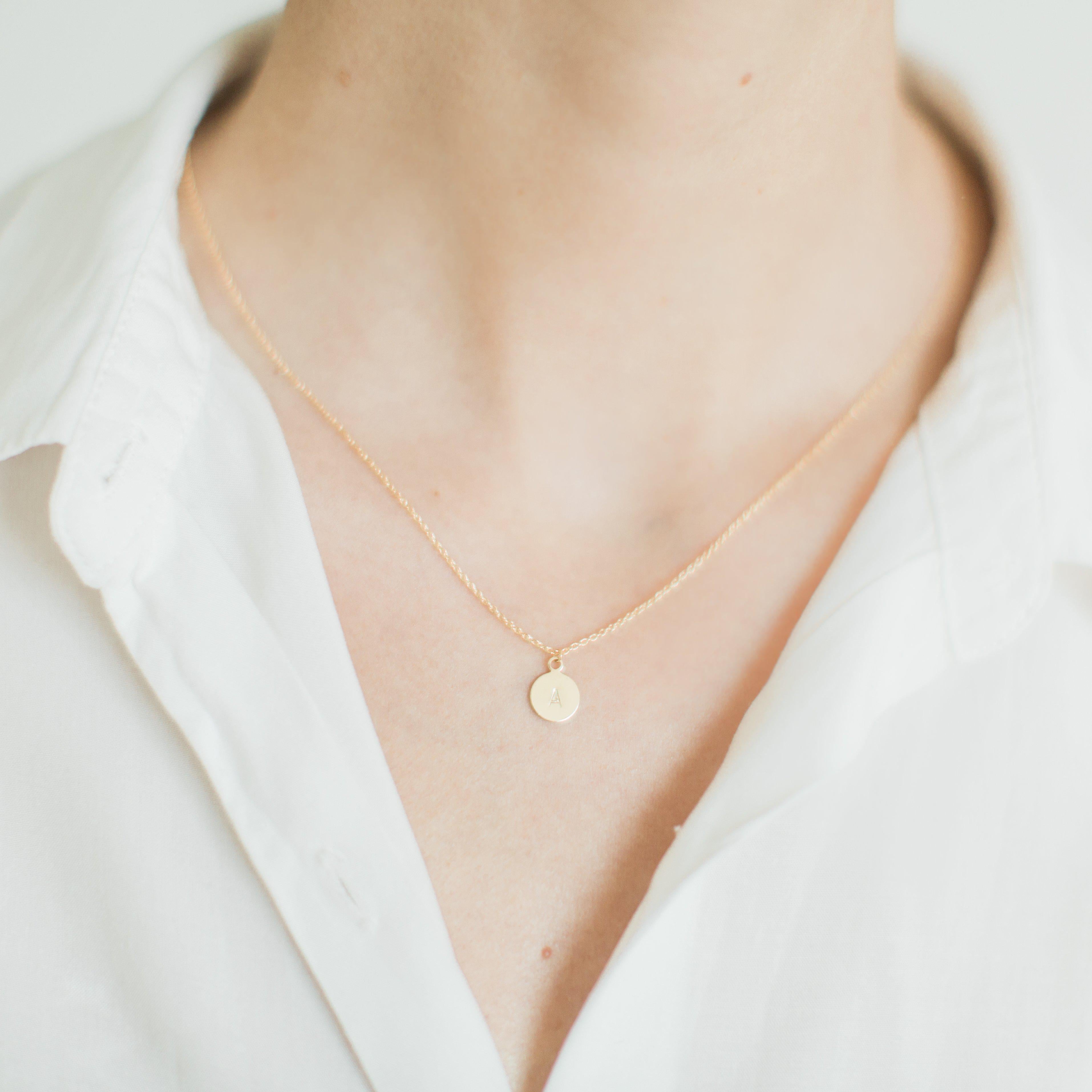 Personalised Initial Letter Necklace