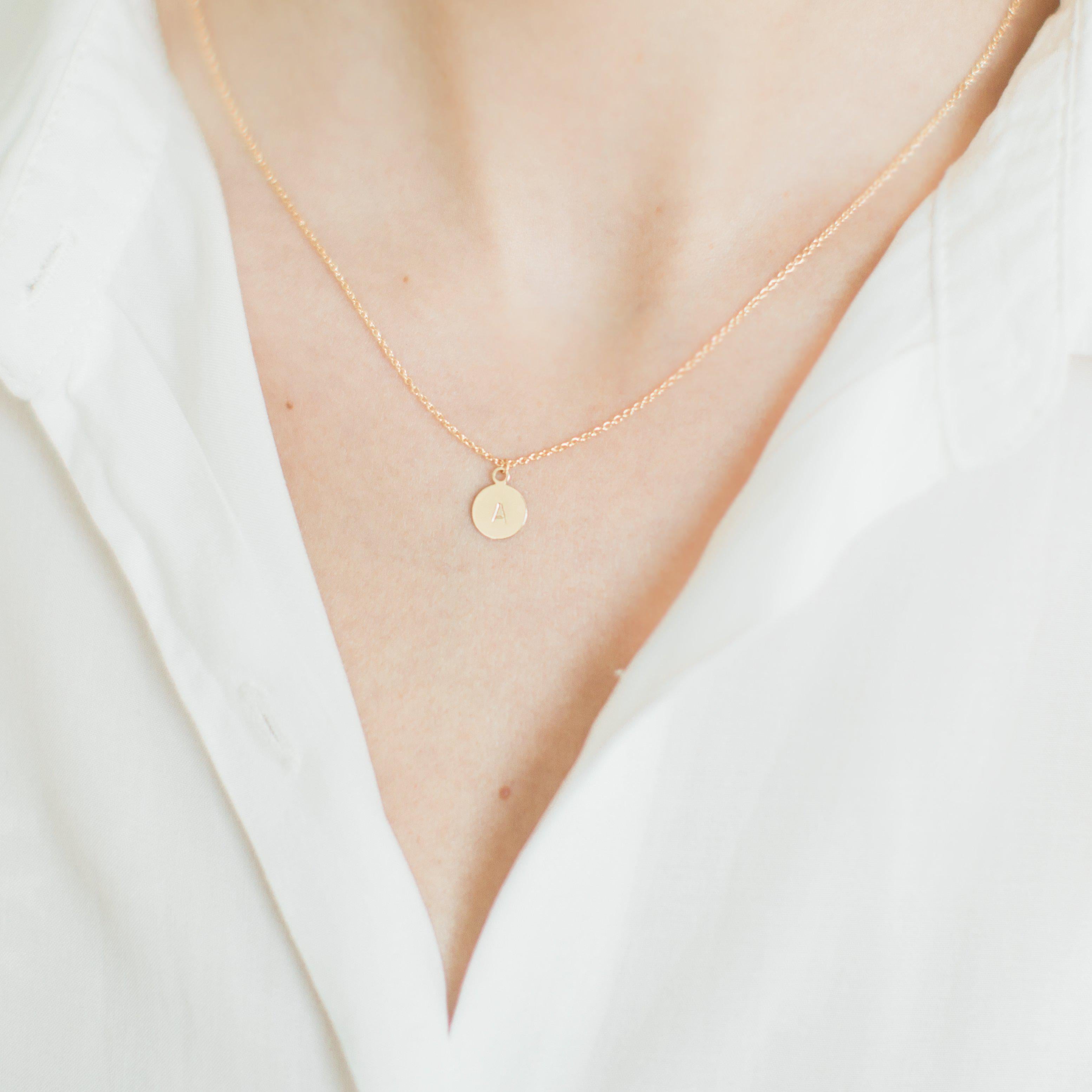 Personalised Initial Letter Necklace