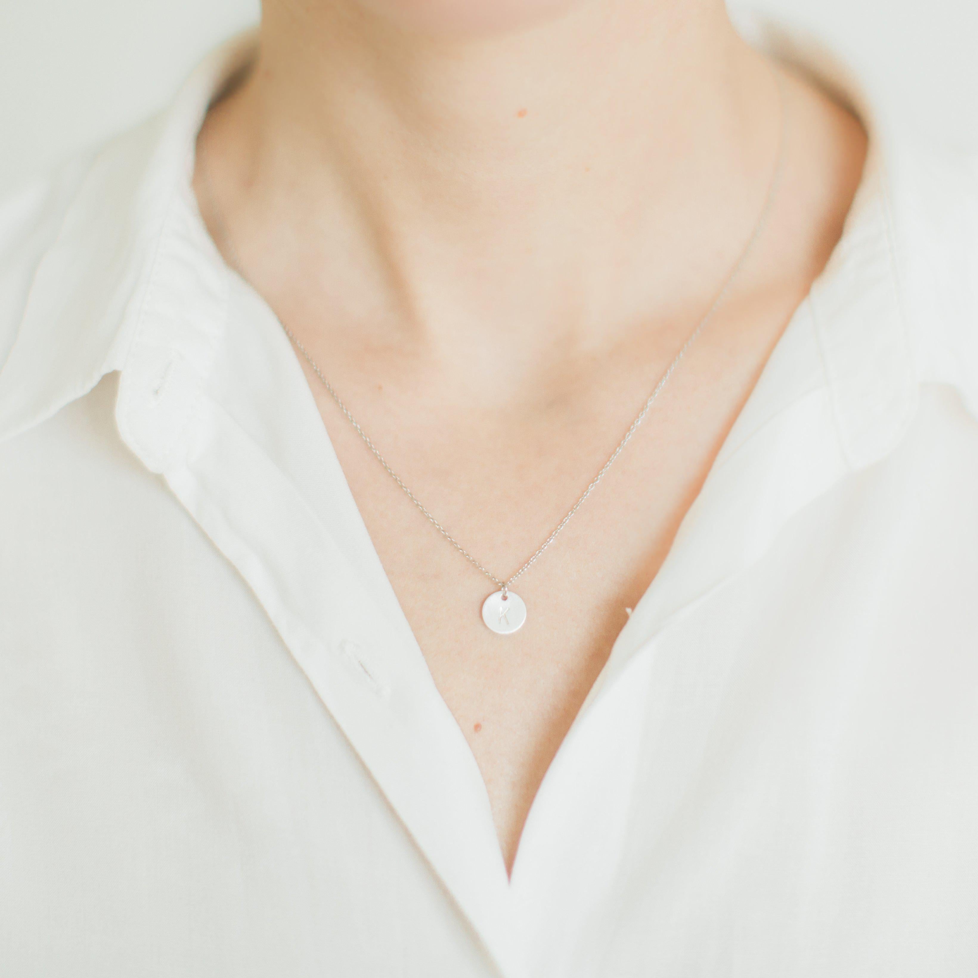 Personalised Initial Letter Necklace