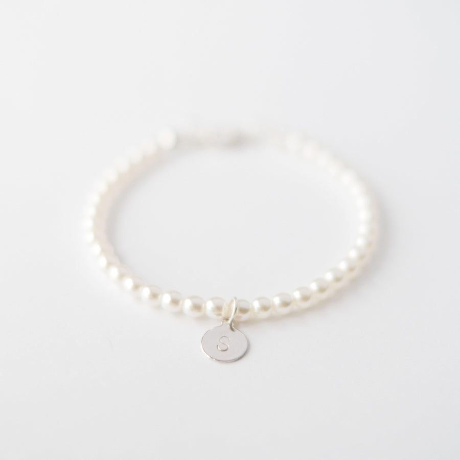 Personalised Pearl Bracelet