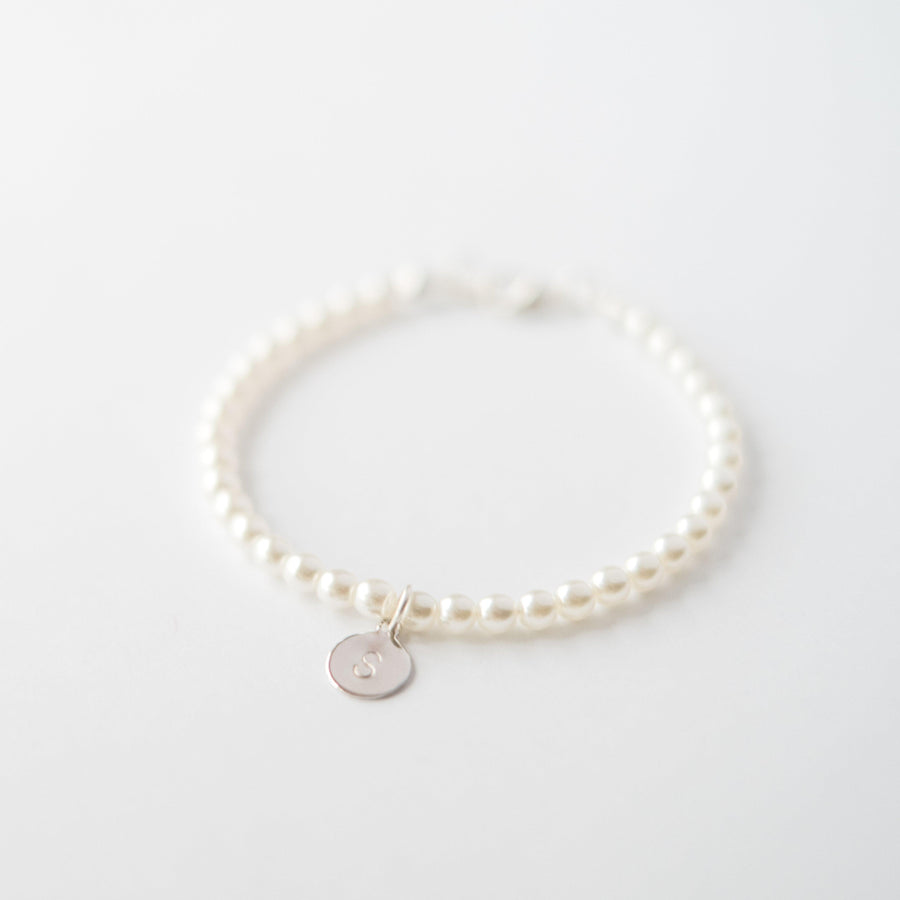 Personalised Pearl Bracelet