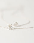 Personalised letter necklace