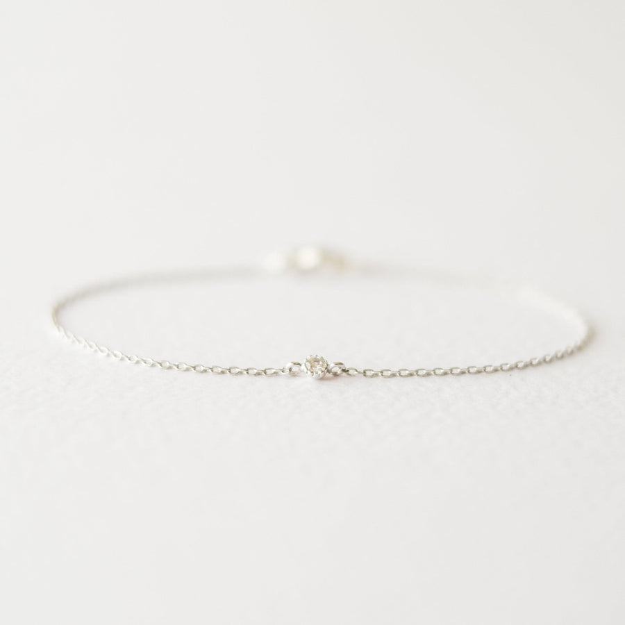 Silver Crystal Bracelet