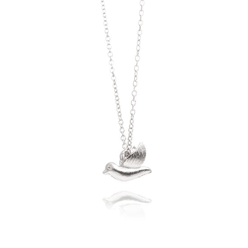 Silver Bird Necklace