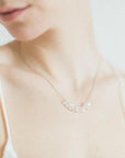 Silver Crystal Necklace