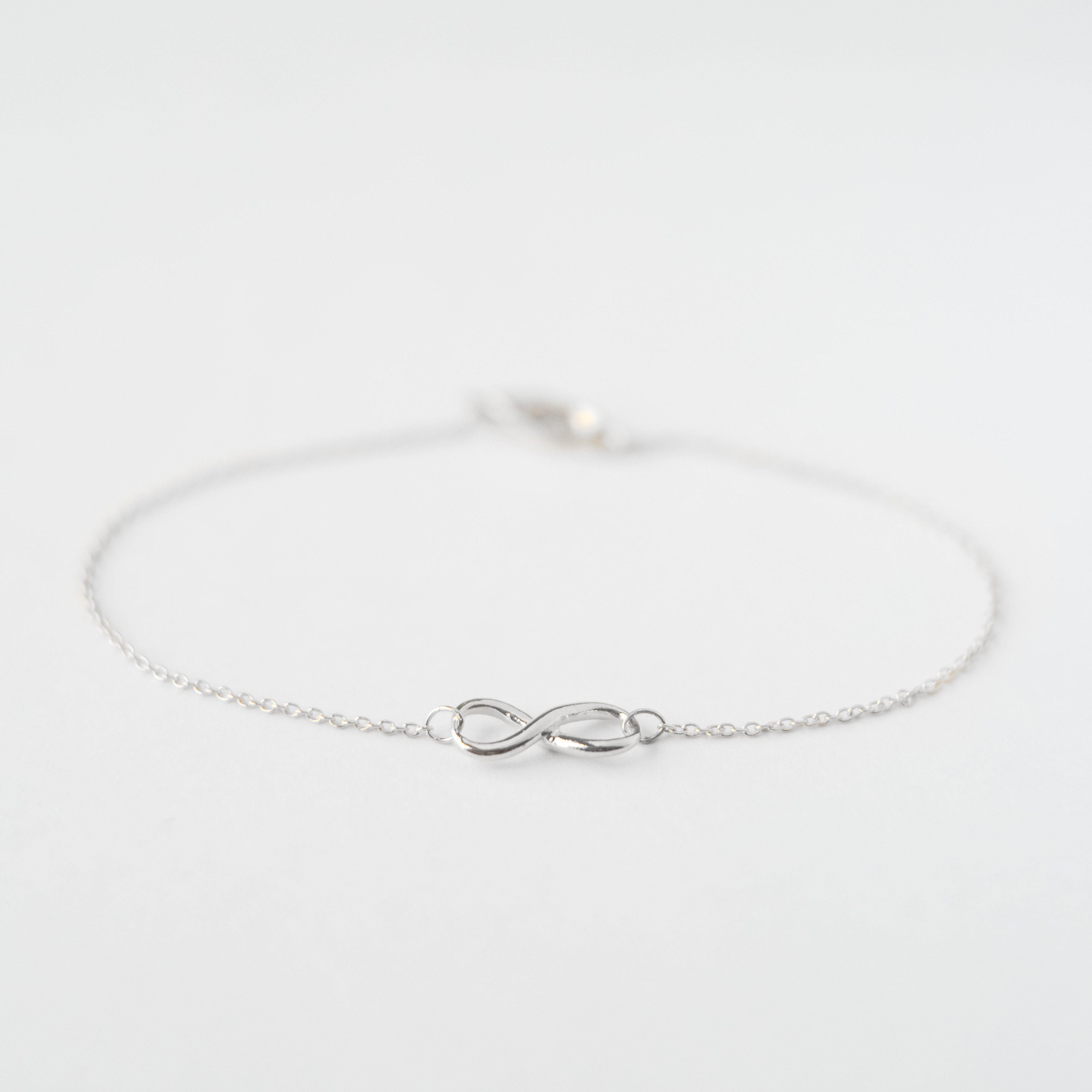 Silver Infinity Bracelet