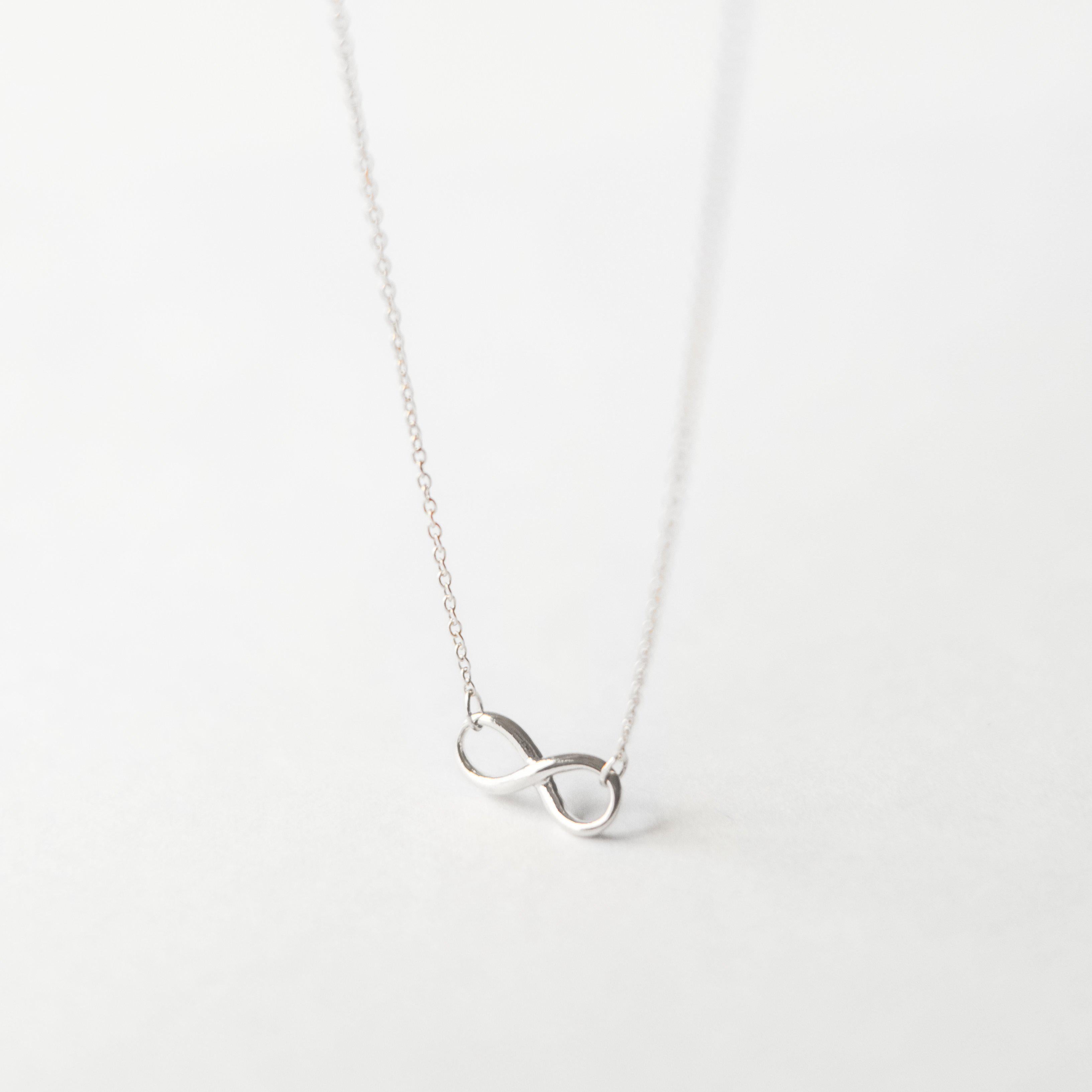 Silver Infinity Necklace