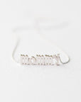 Silver Mommy Necklace