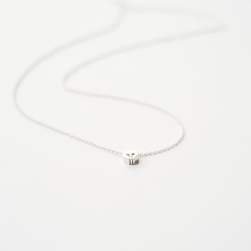Silver Skull Necklace