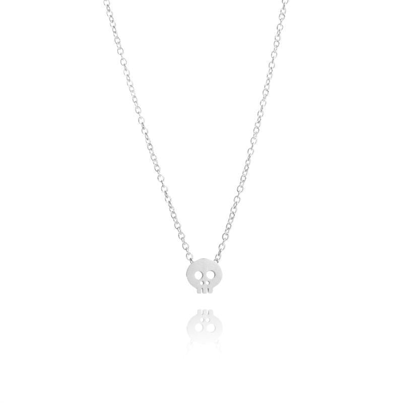 Silver Skull Necklace