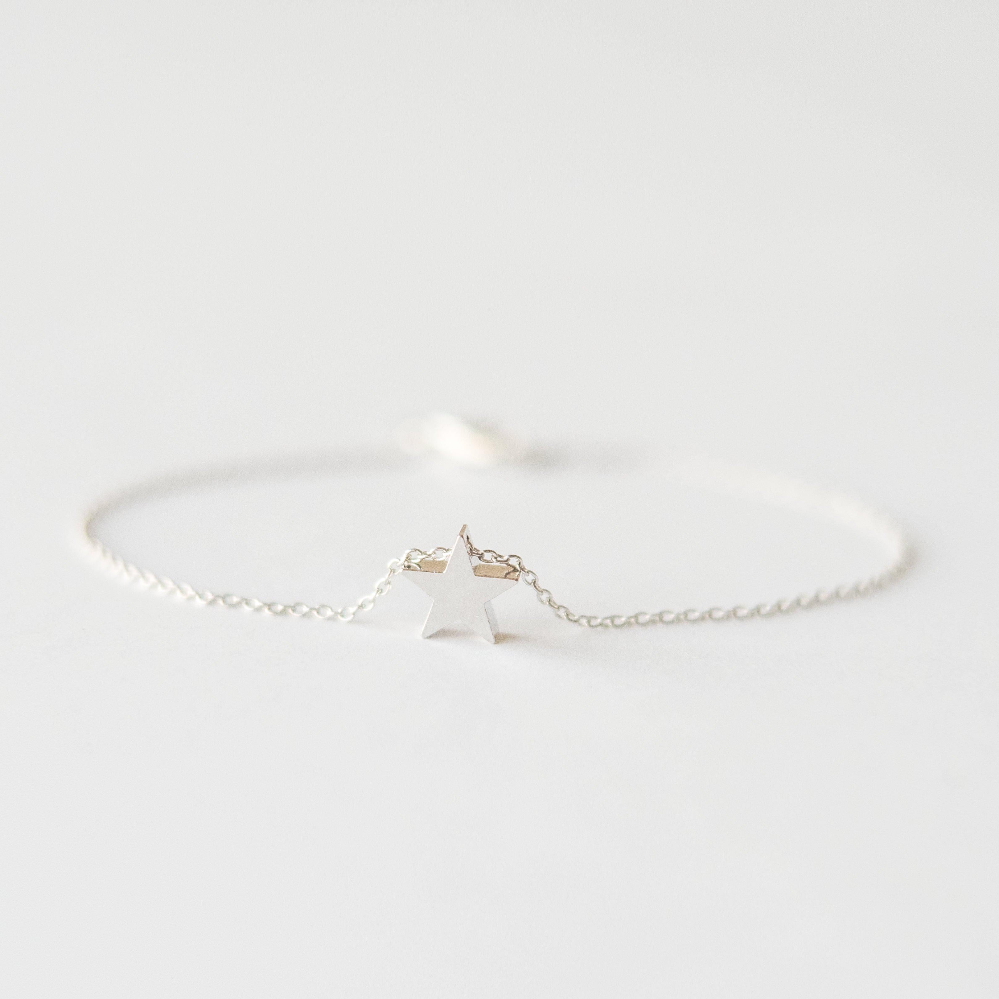 Silver Star Bracelet