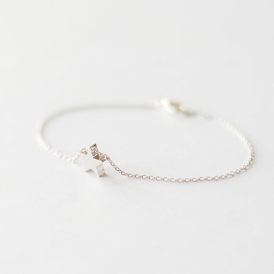 Silver Star Bracelet