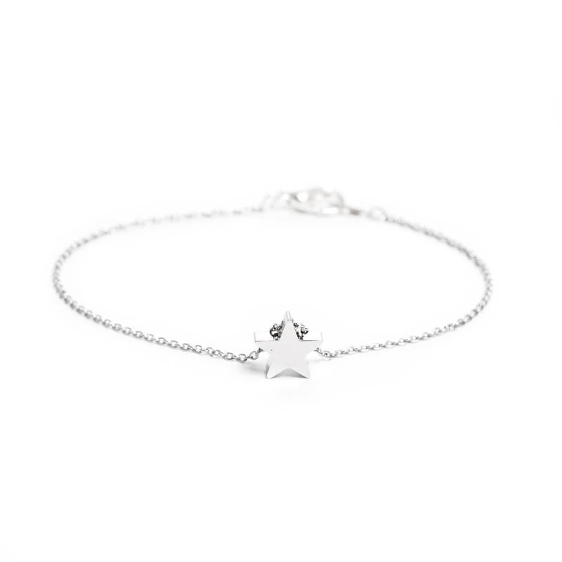 Silver Star Bracelet