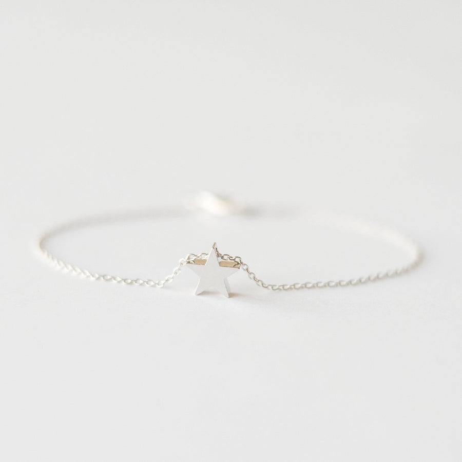 Silver Star Bracelet