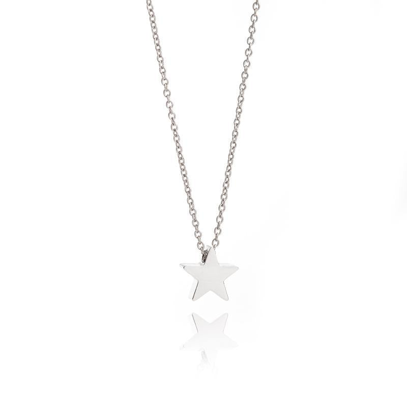 Silver Star Necklace