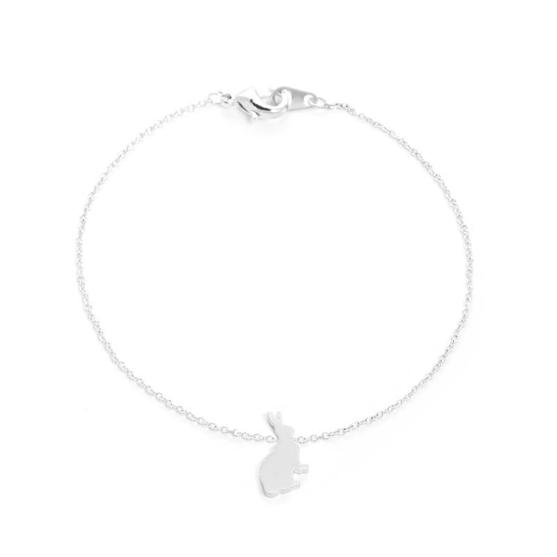 Silver Bunny Bracelet